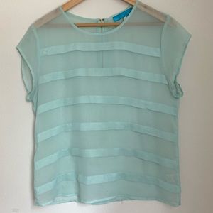 Light Teal LA Boutique Tee